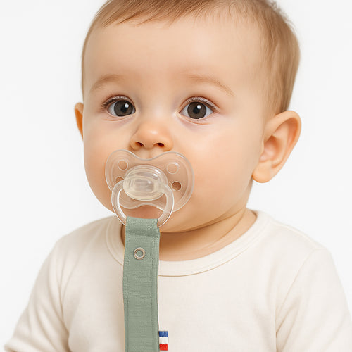 Attache-tétine en Coton Biologique - Teddy
